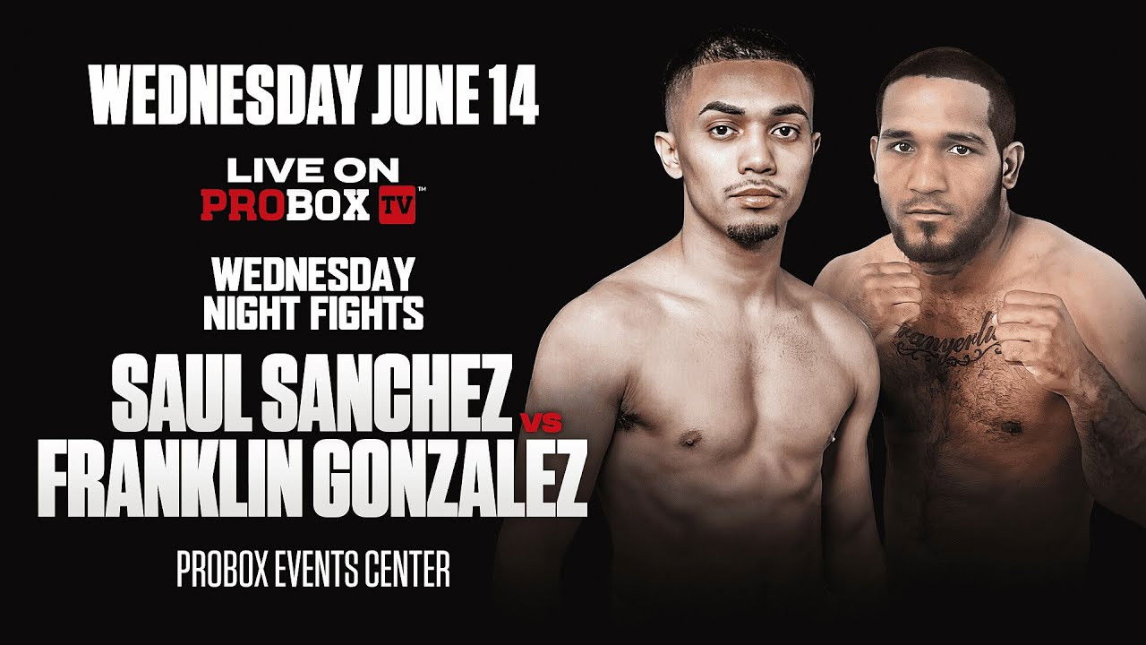Backdrop for Saul Sanchez vs. Franklin Gonzalez