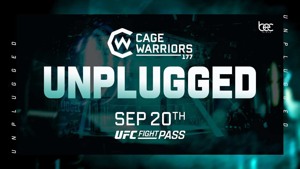Backdrop for Cage Warriors 177: Unplugged