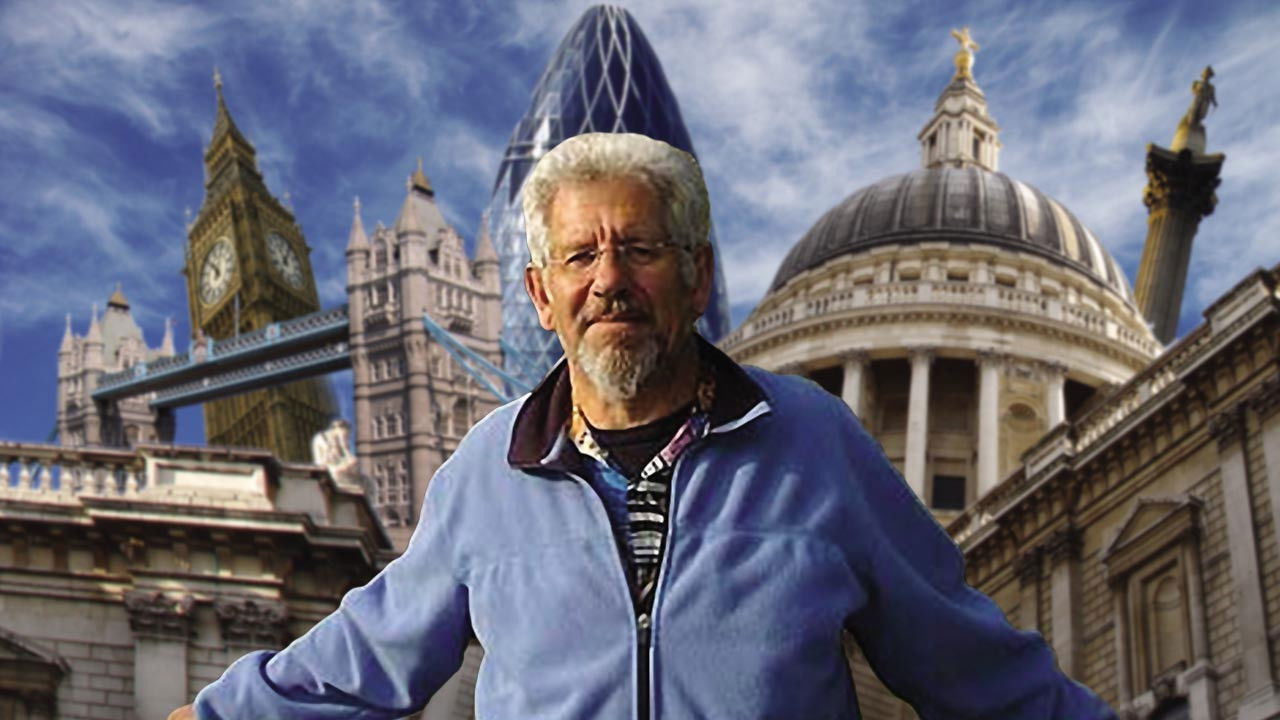 Backdrop for How London Was Built