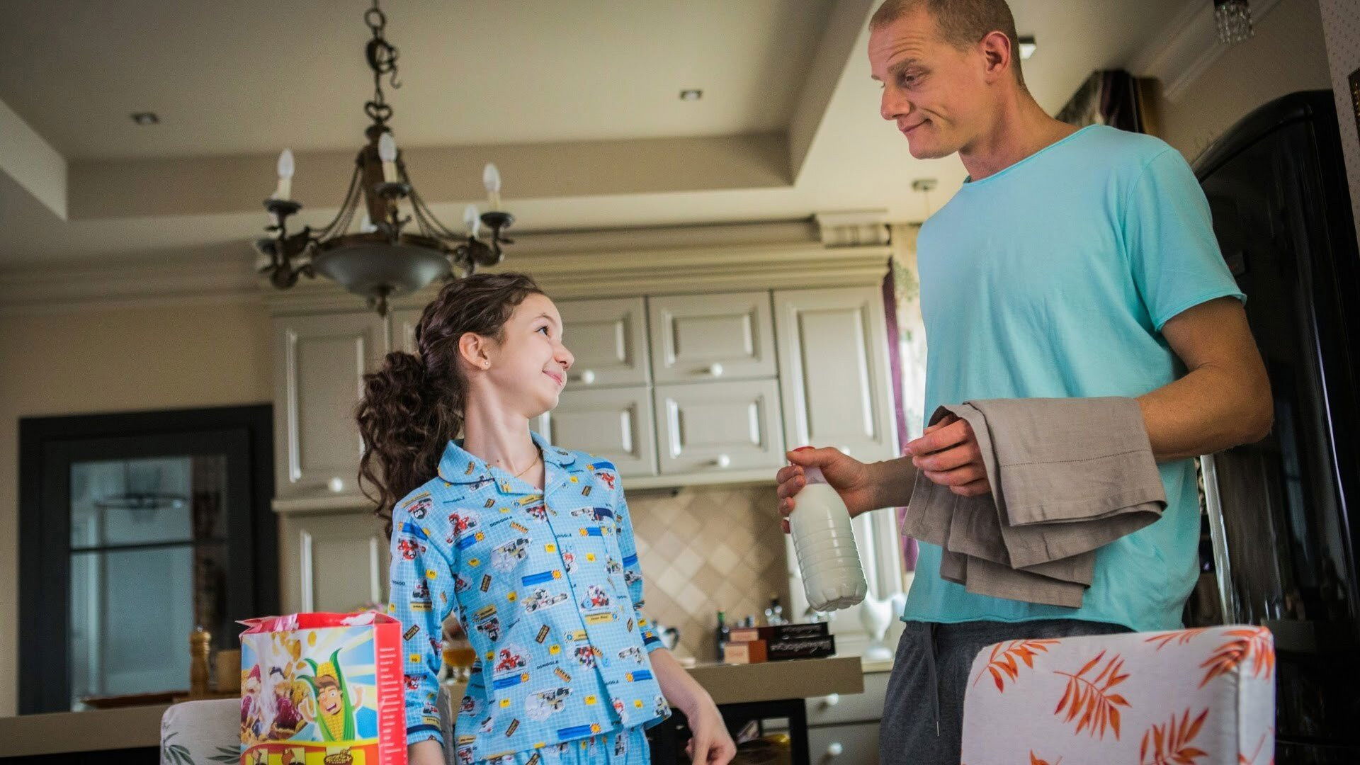 Backdrop for Breakfast at Dad's