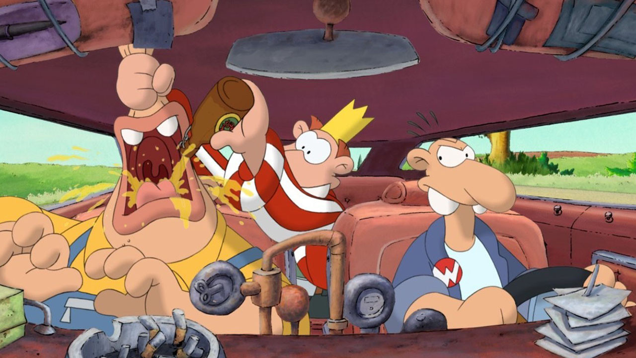 Backdrop for Werner - Gekotzt wird später!