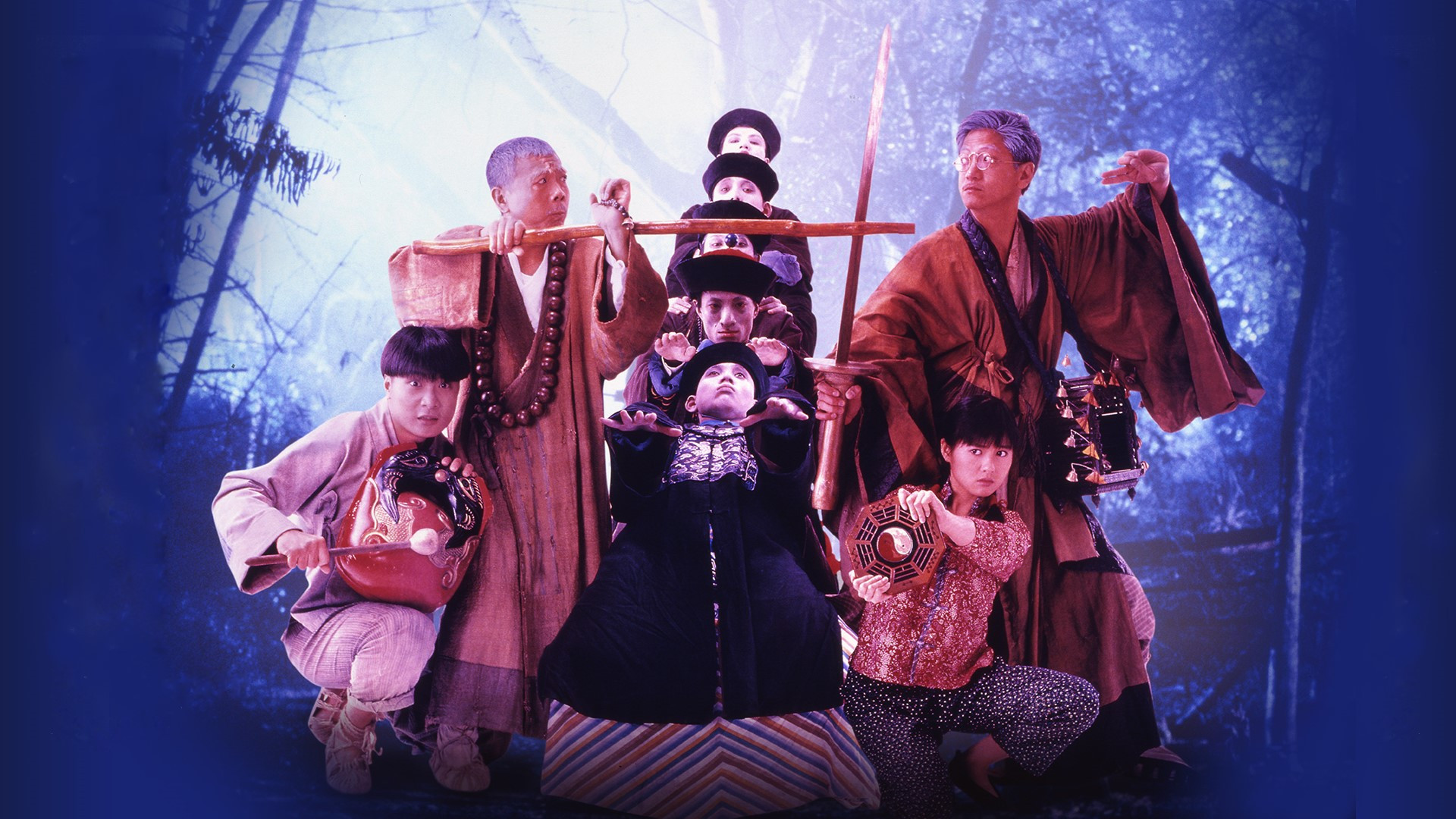 Backdrop for Mr Vampire Saga 4