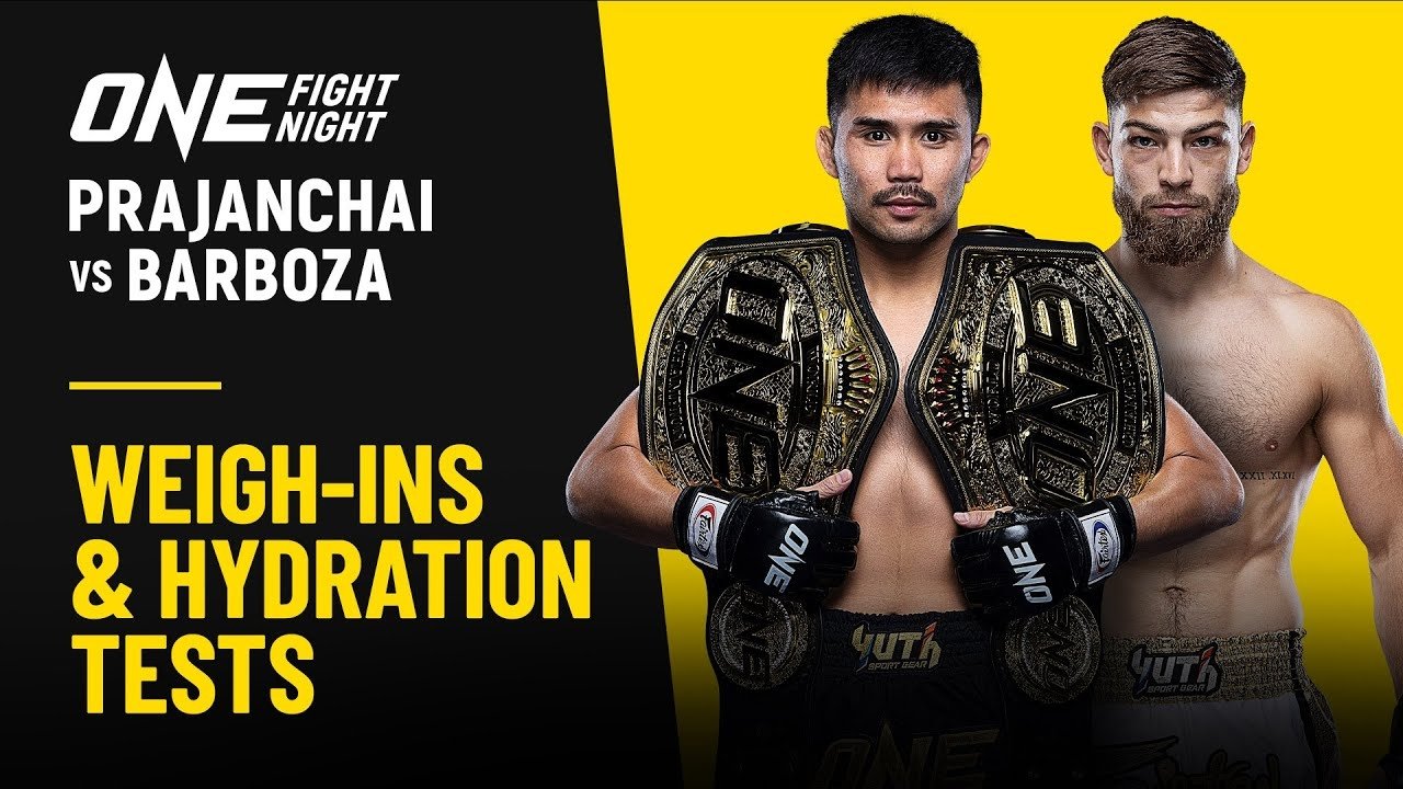 Backdrop for ONE Fight Night 28: Prajanchai vs. Barboza