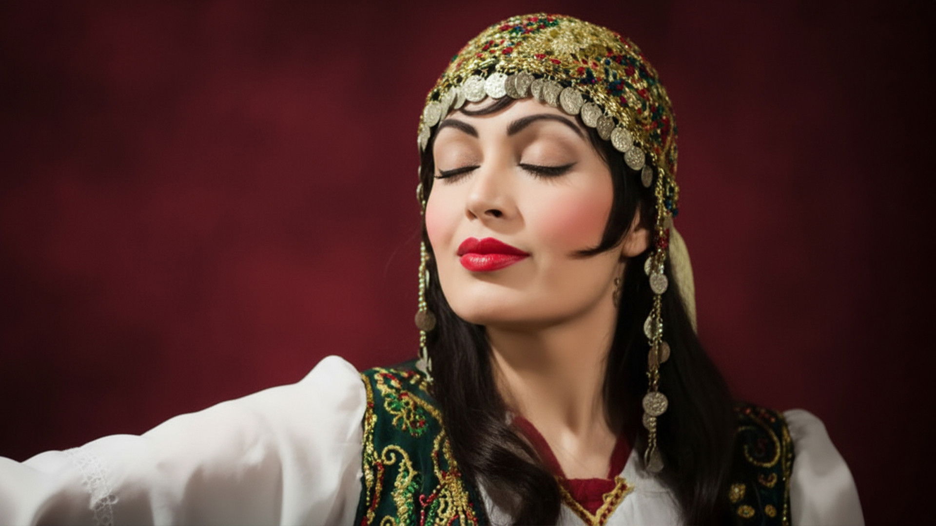 Backdrop for Wife as Gramophone