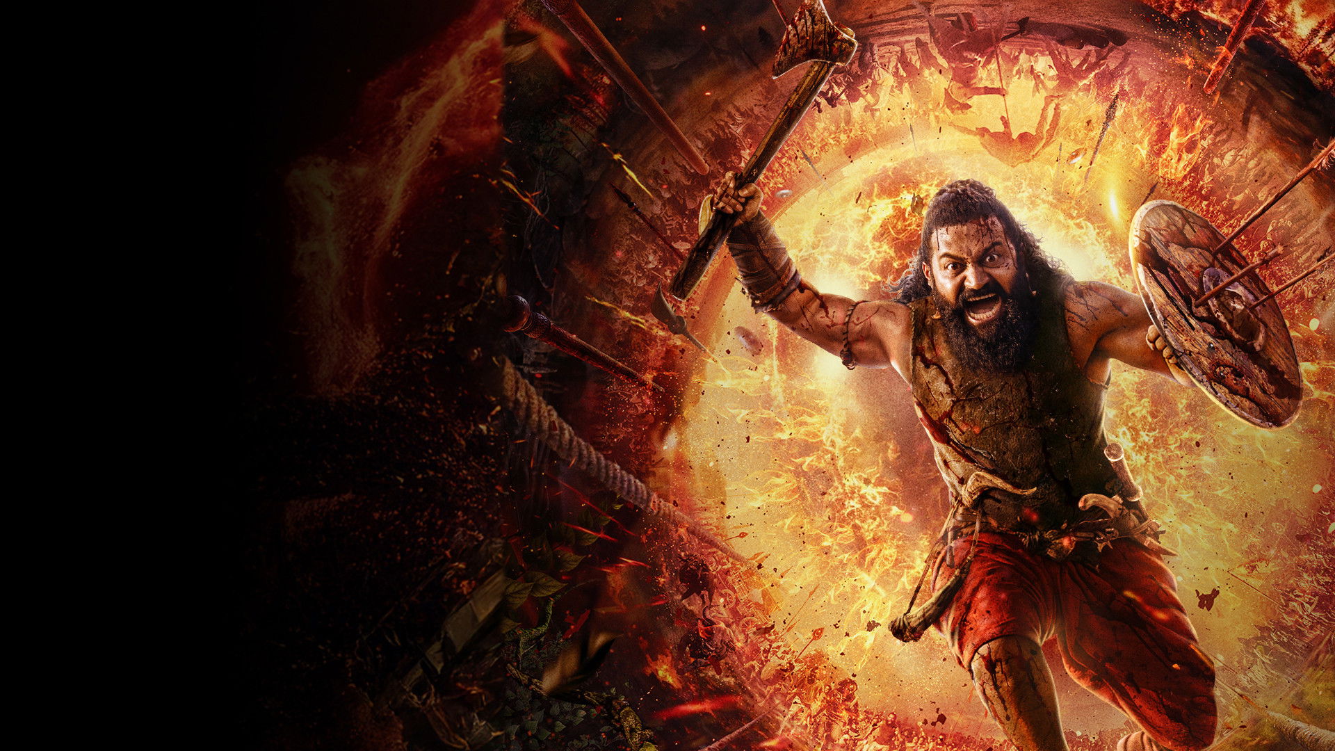 Backdrop for Kantara - A Legend: Chapter 1