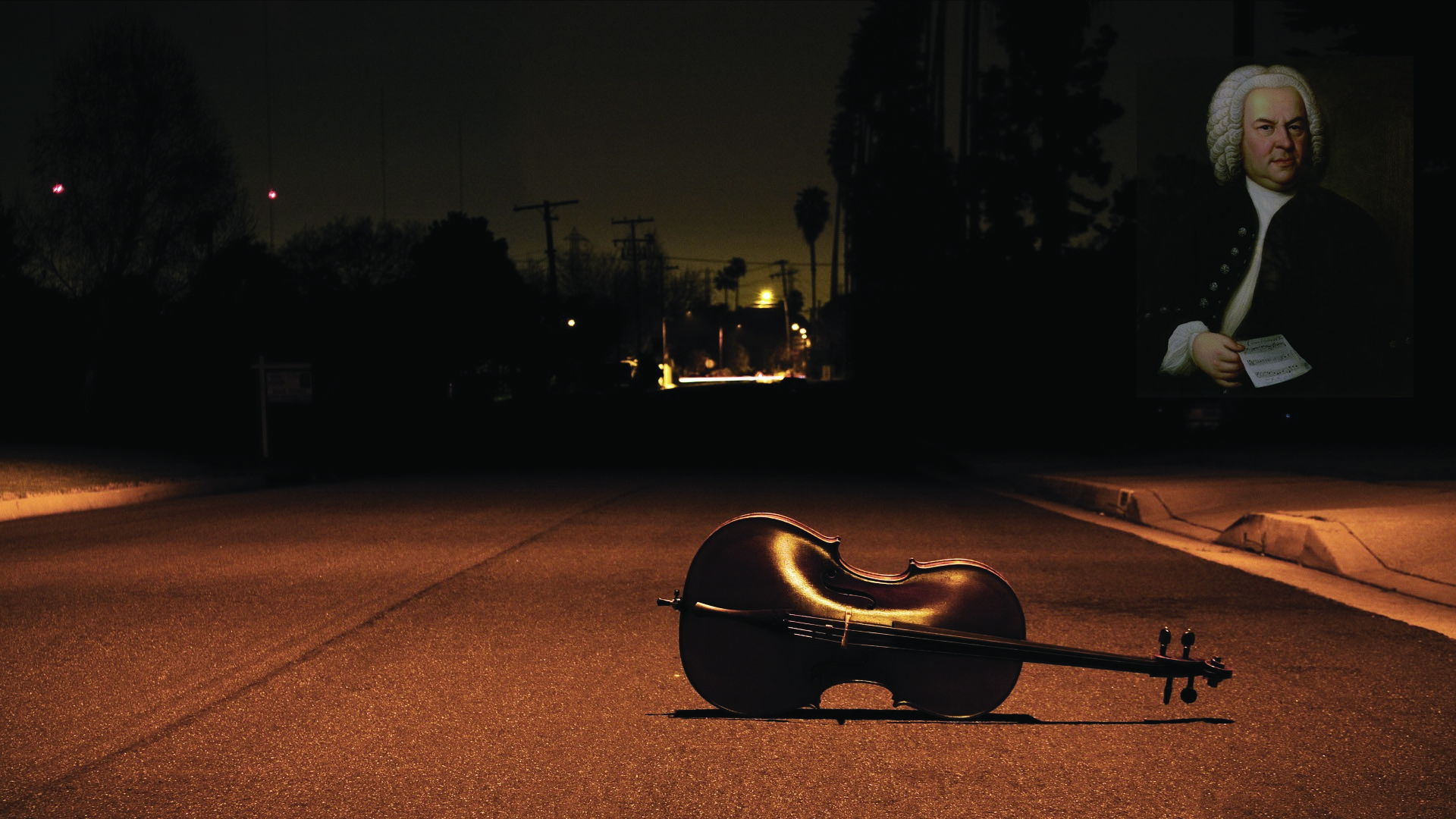 Backdrop for Bach Cello Suite #1: The Music Garden