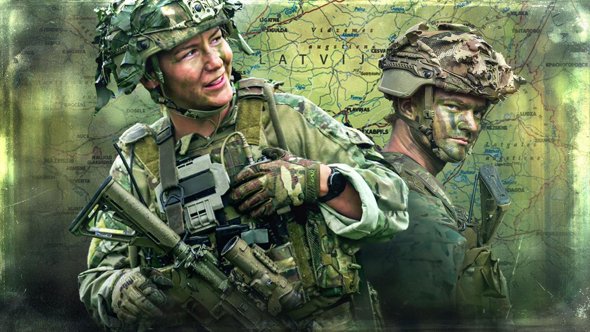 Backdrop for Bag uniformen