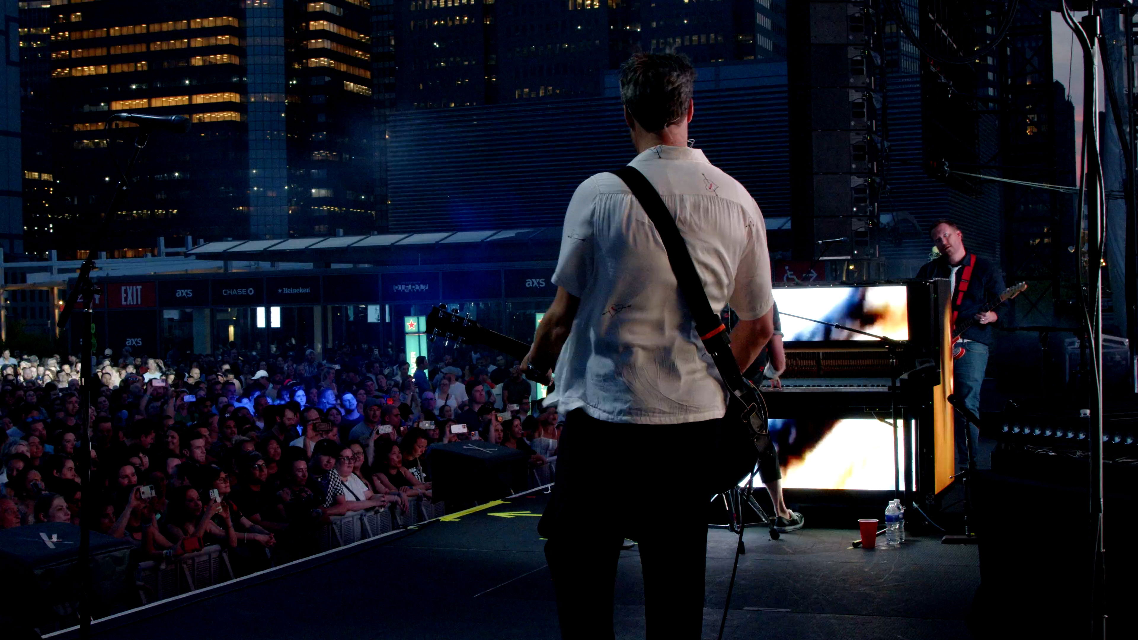 Backdrop for Something Corporate: New York City