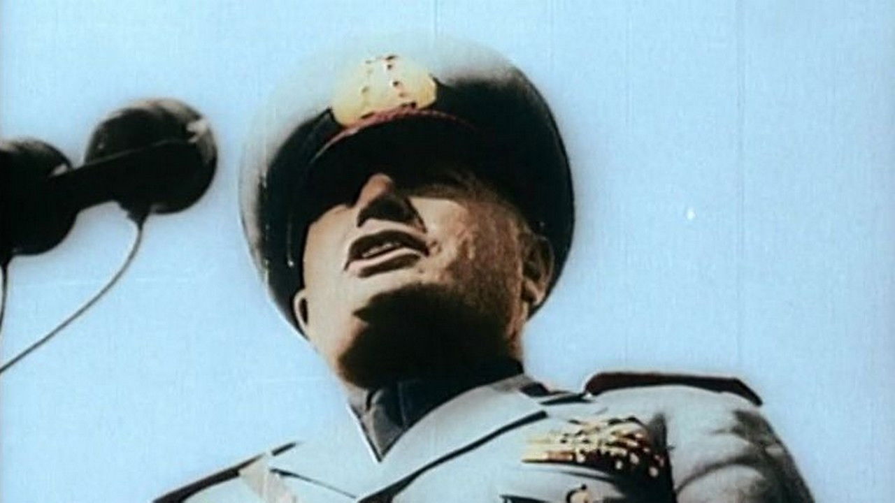 Backdrop for Fascism in Colour