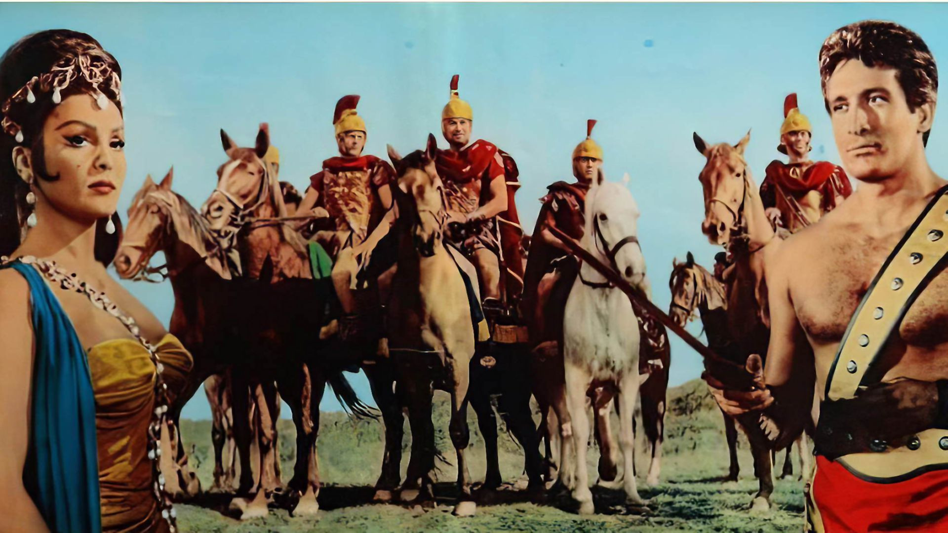 Backdrop for The Two Gladiators