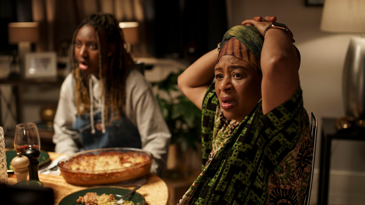 Backdrop for African Family Dinner