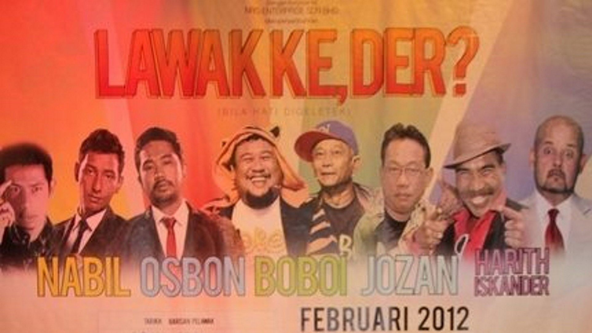 Backdrop for Lawak Ke Der