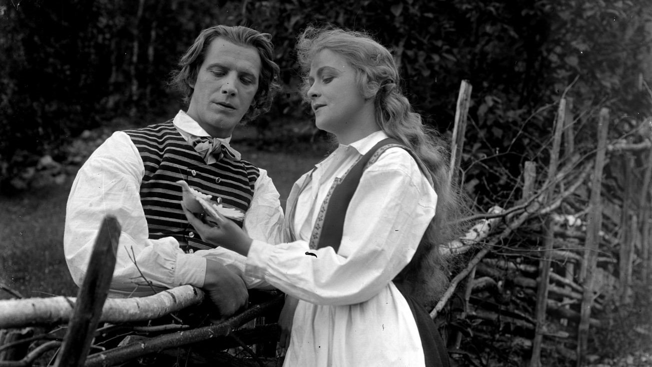 Backdrop for The Fairy of Solbakken