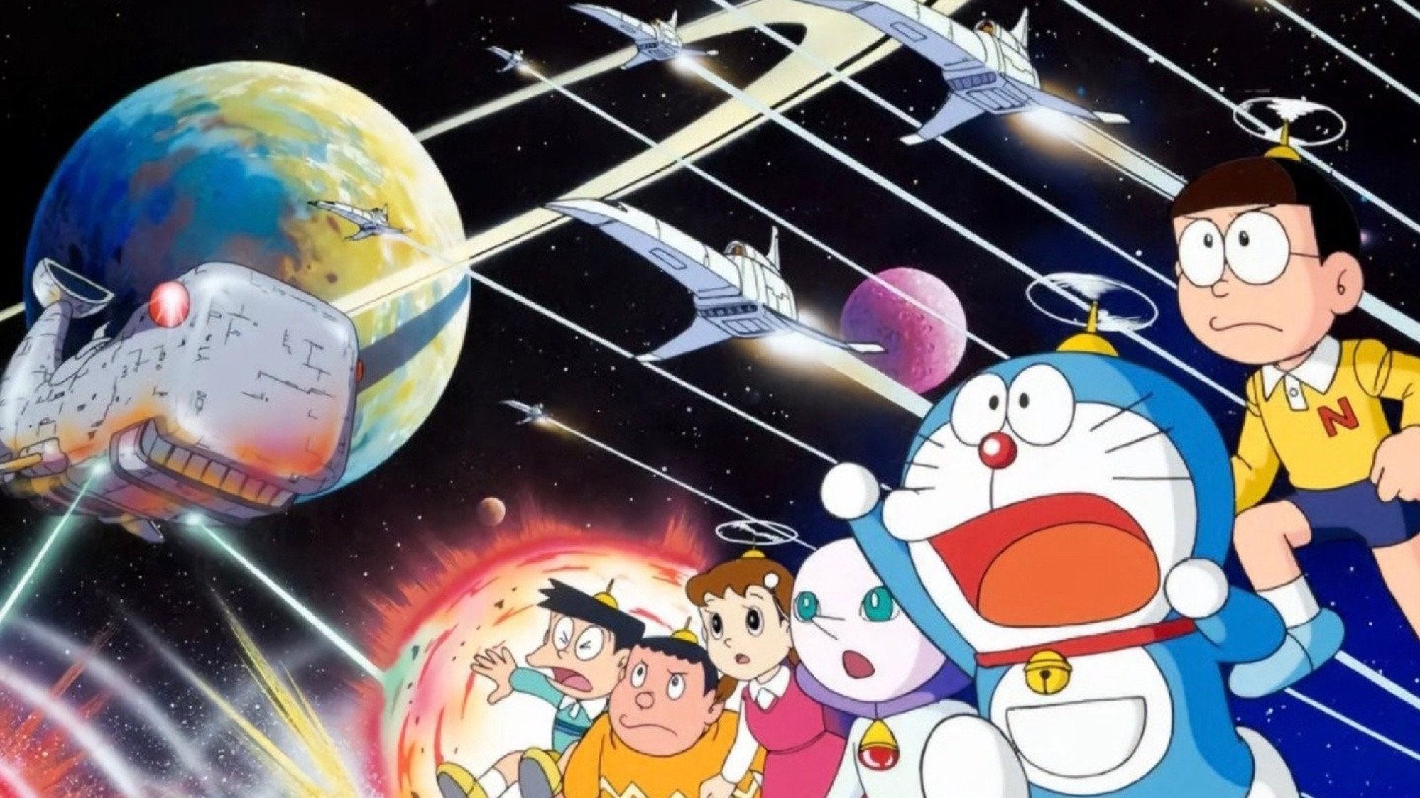 Backdrop for Doraemon: Nobita's Little Star Wars