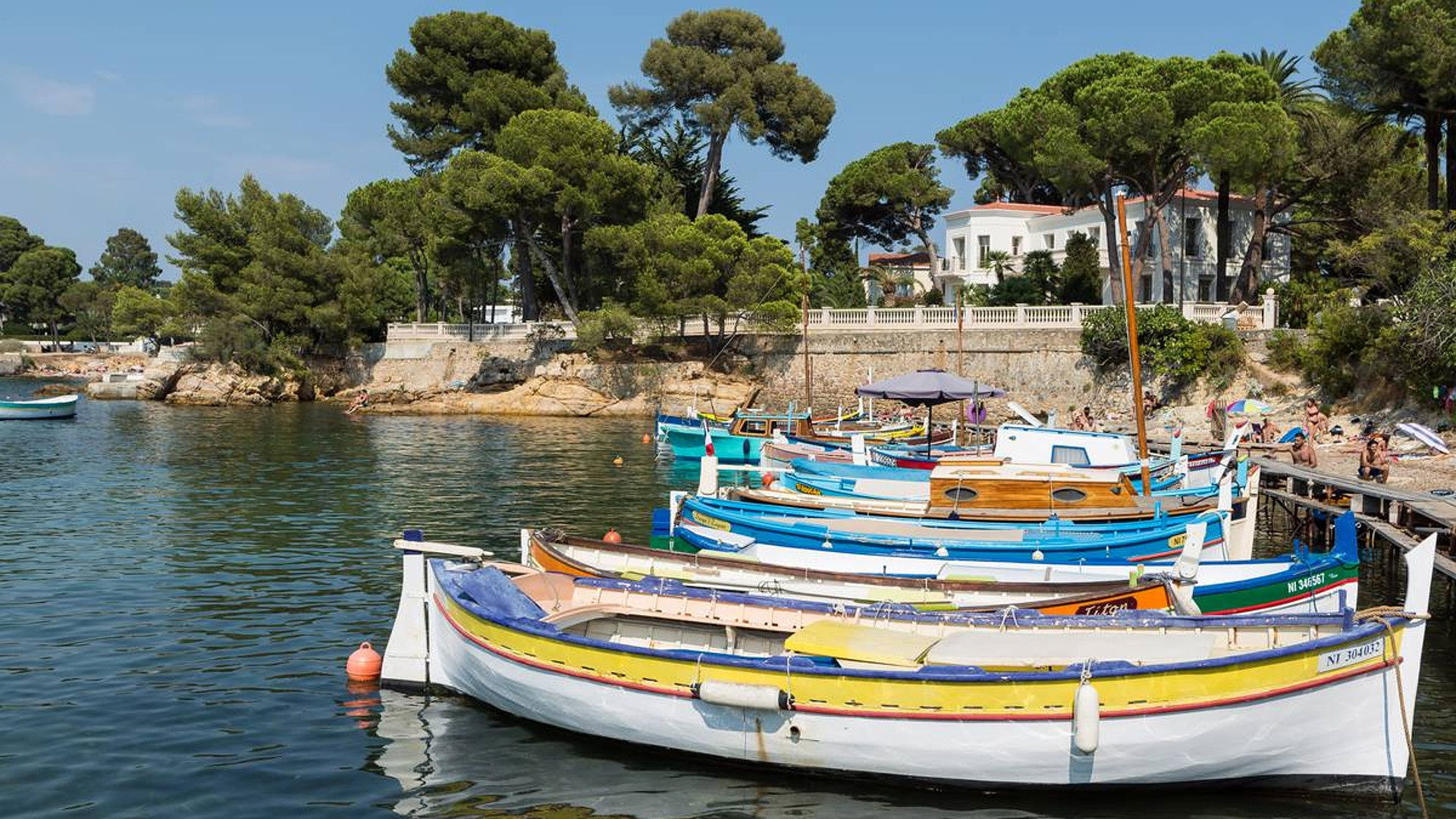 Backdrop for Bucht der Milliardäre