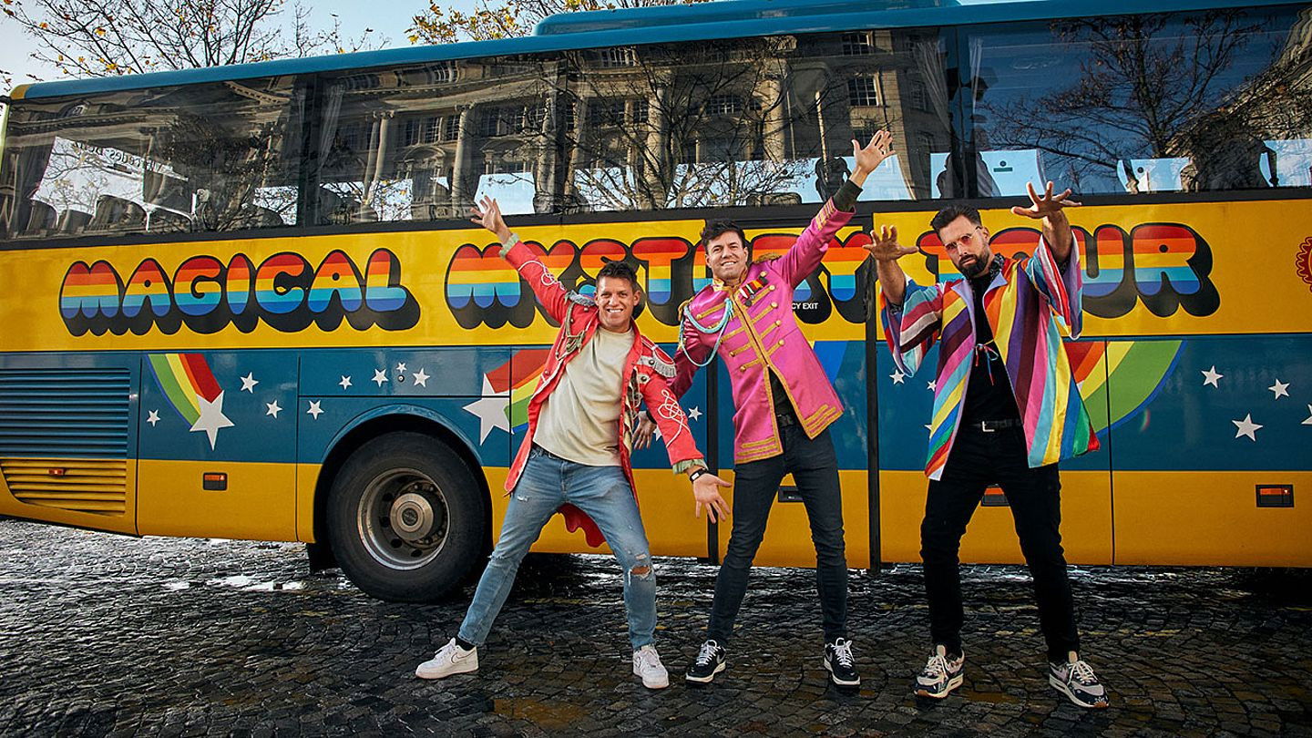 Backdrop for Nick, Simon & Kees: The Beatles