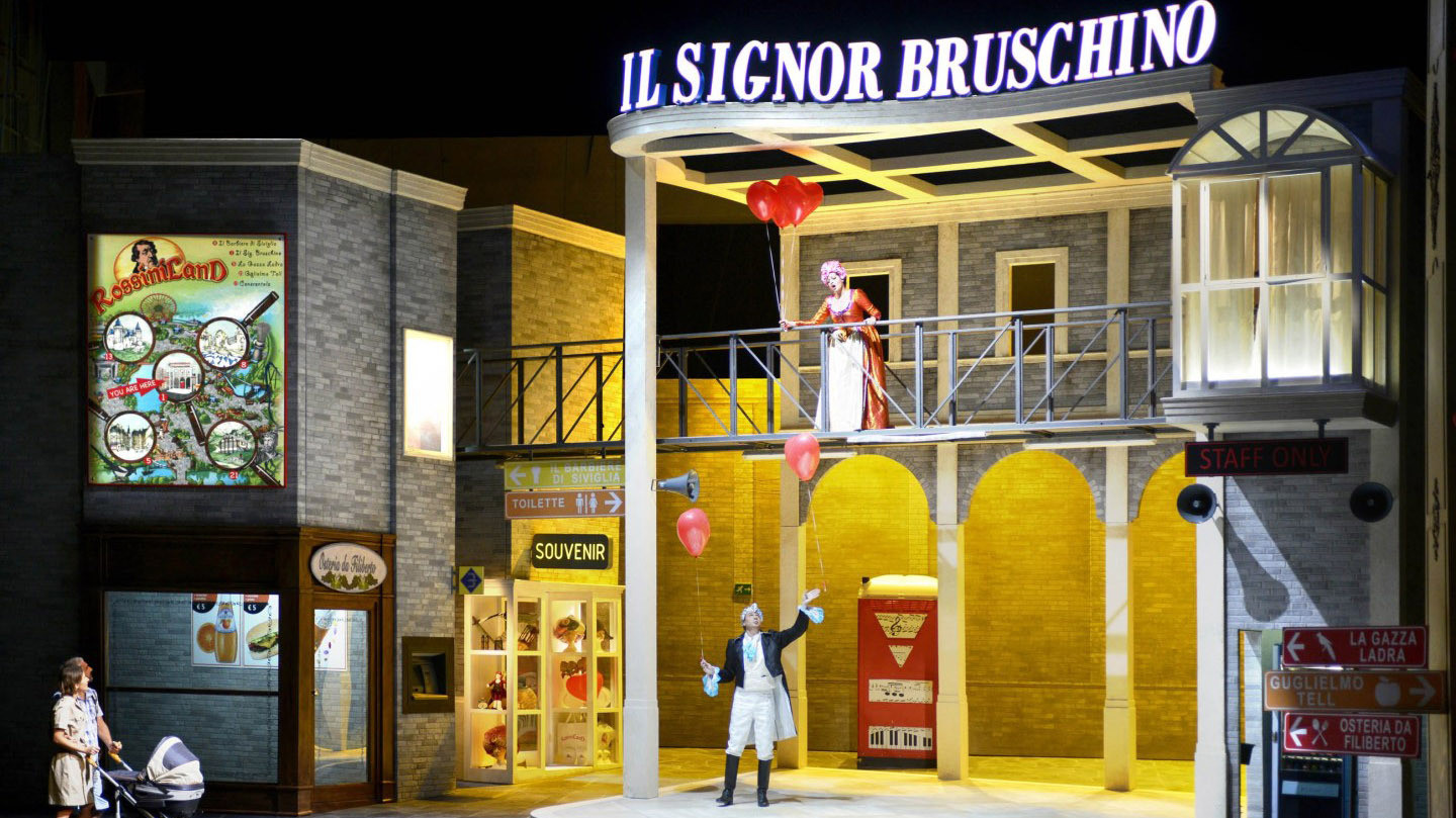 Backdrop for Rossini - Il signor Bruschino
