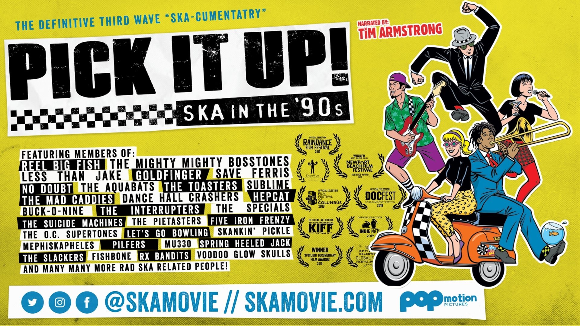 Backdrop for Pick It Up!: Ska in the '90s