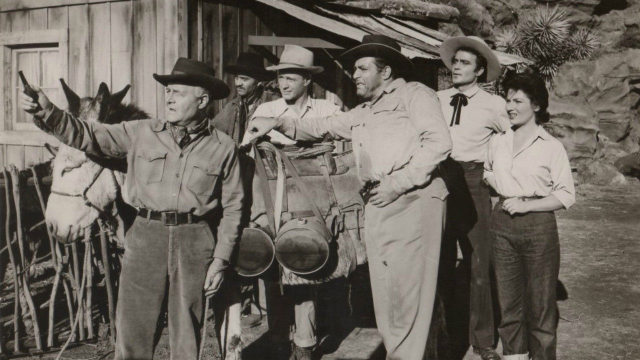 Backdrop for Secret of Treasure Mountain