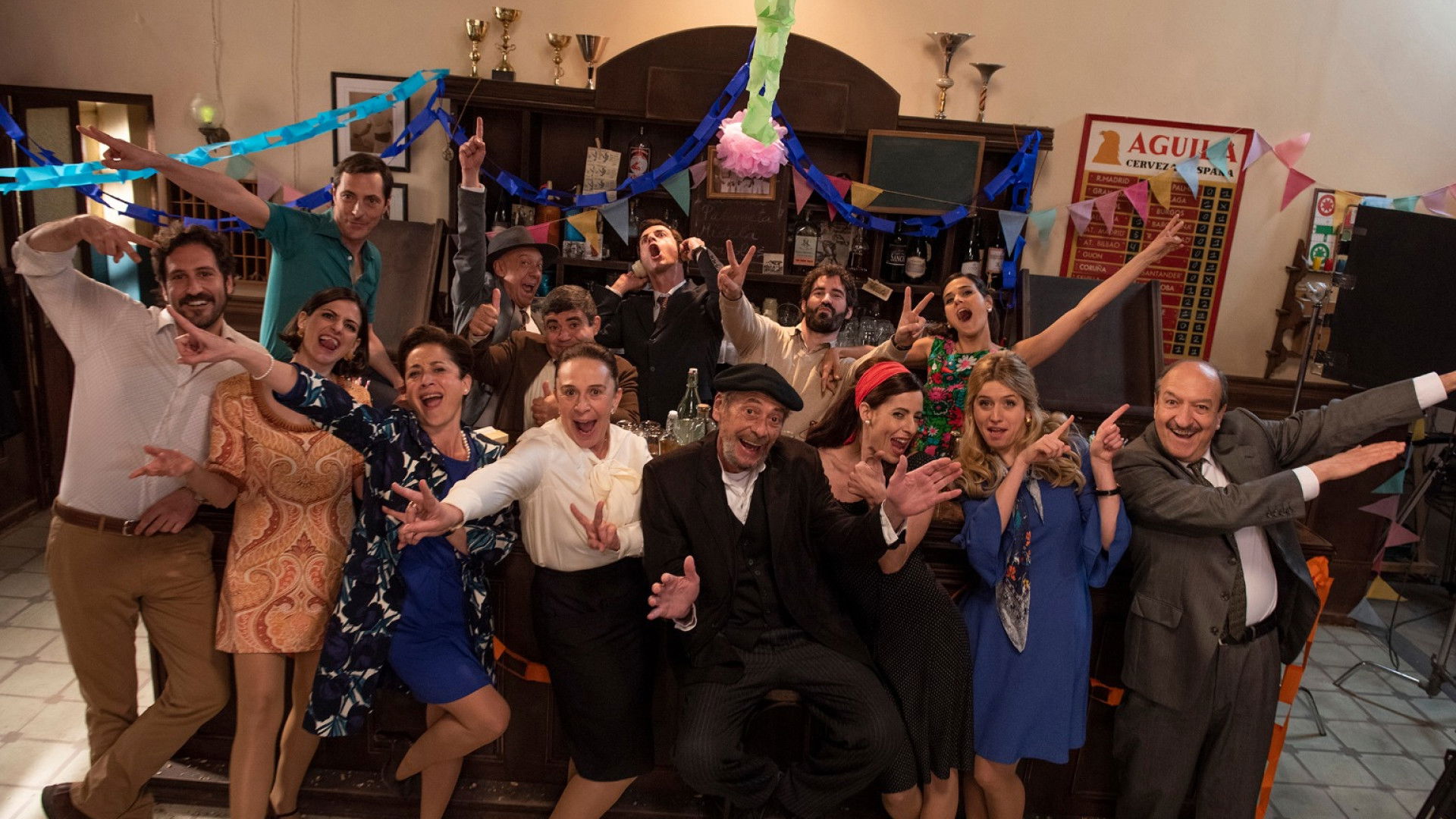 Backdrop for The White Village