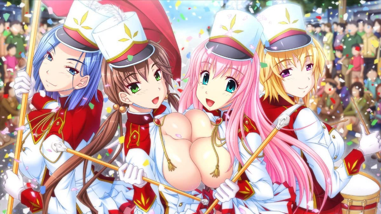 Backdrop for Oppai Gakuen Marching Band-bu!