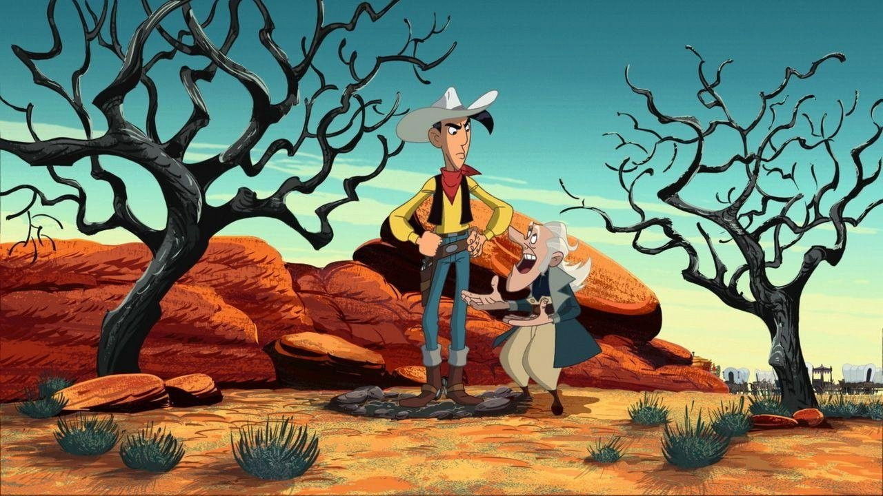 Backdrop for Kauda Boy (Lucky Luke)