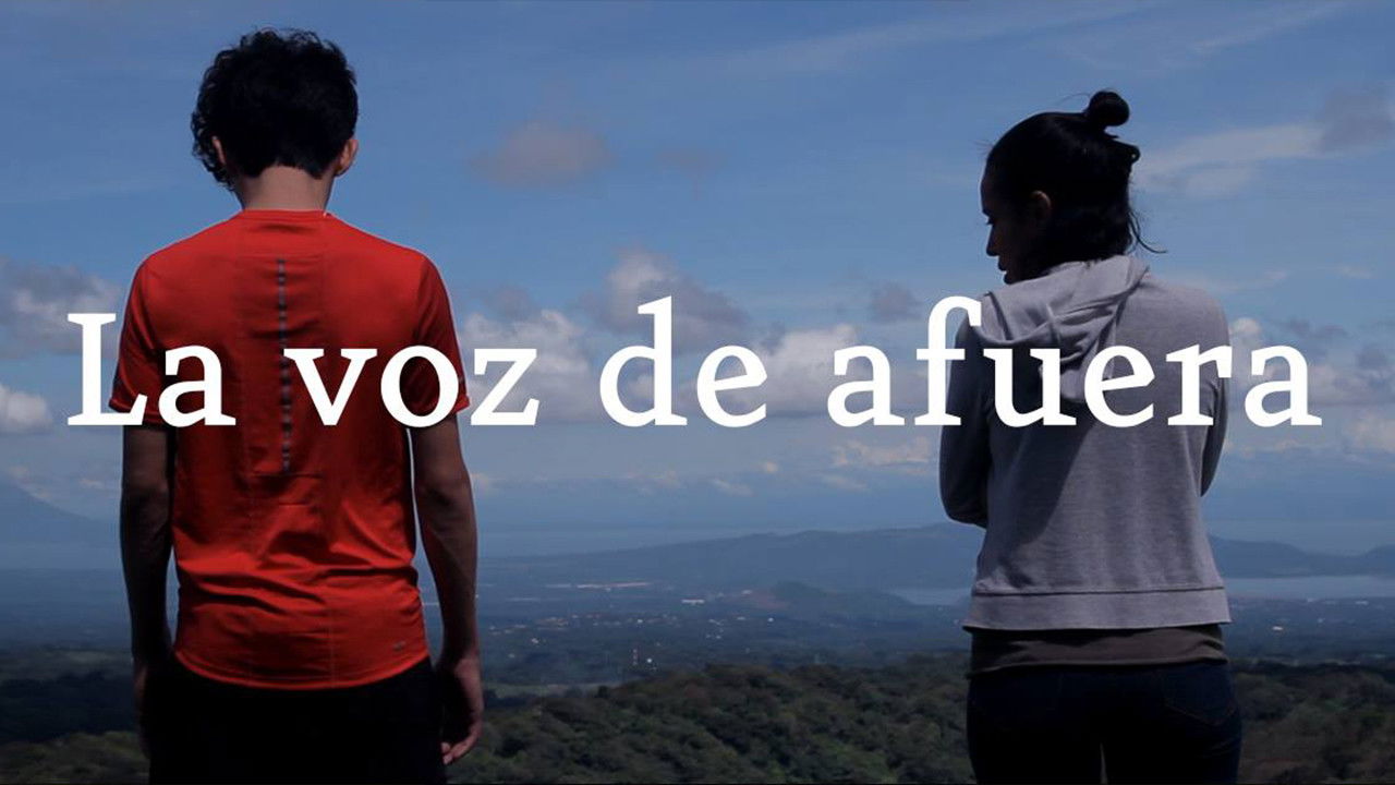 Backdrop for La Voz de Afuera