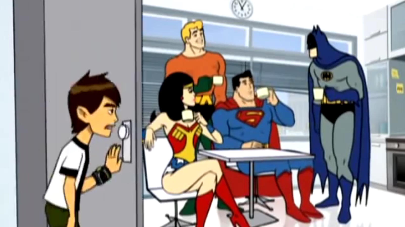 Backdrop for Ben 10: Break Room