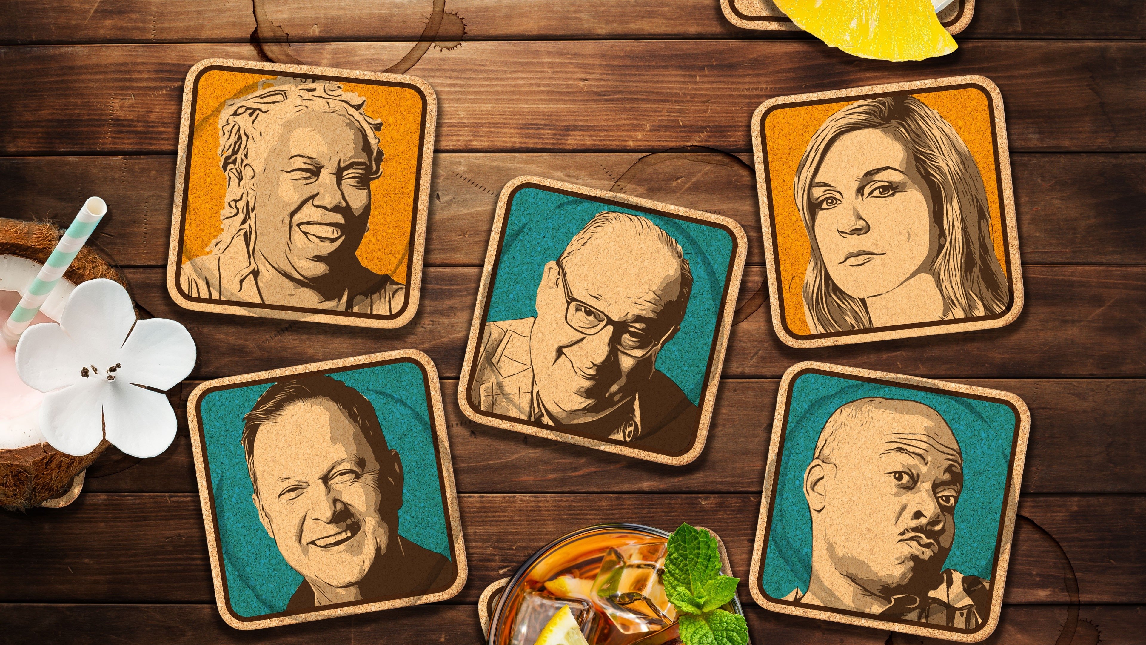 Backdrop for Cooper's Bar