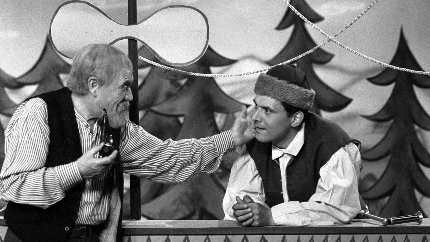 Backdrop for Jak si Honza postavil vzducholoď