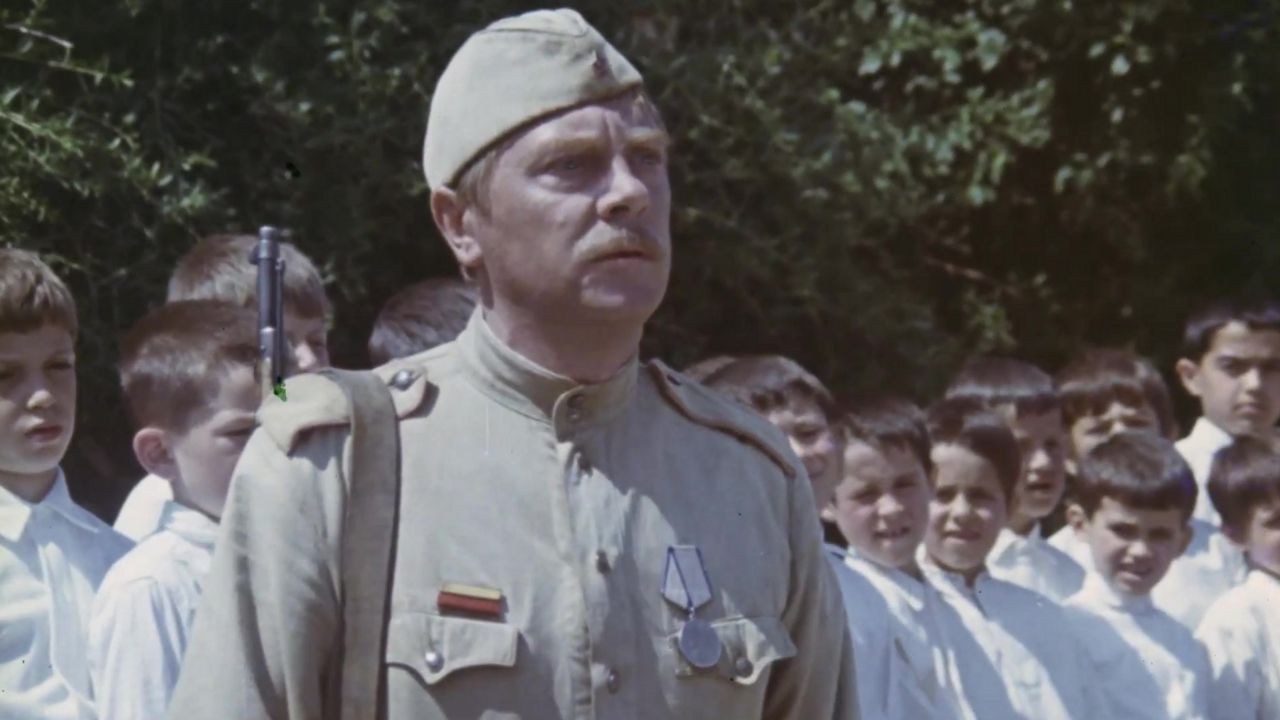 Backdrop for The Soldier of the Supply Column