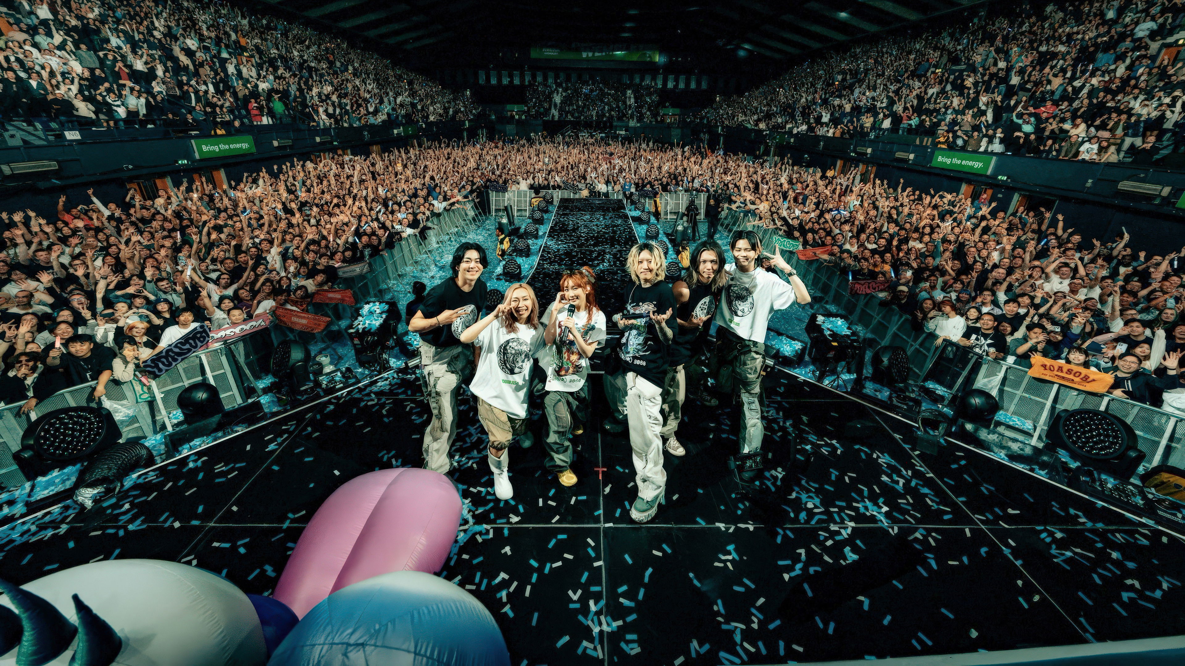 Backdrop for YOASOBI Live at Wembley Arena