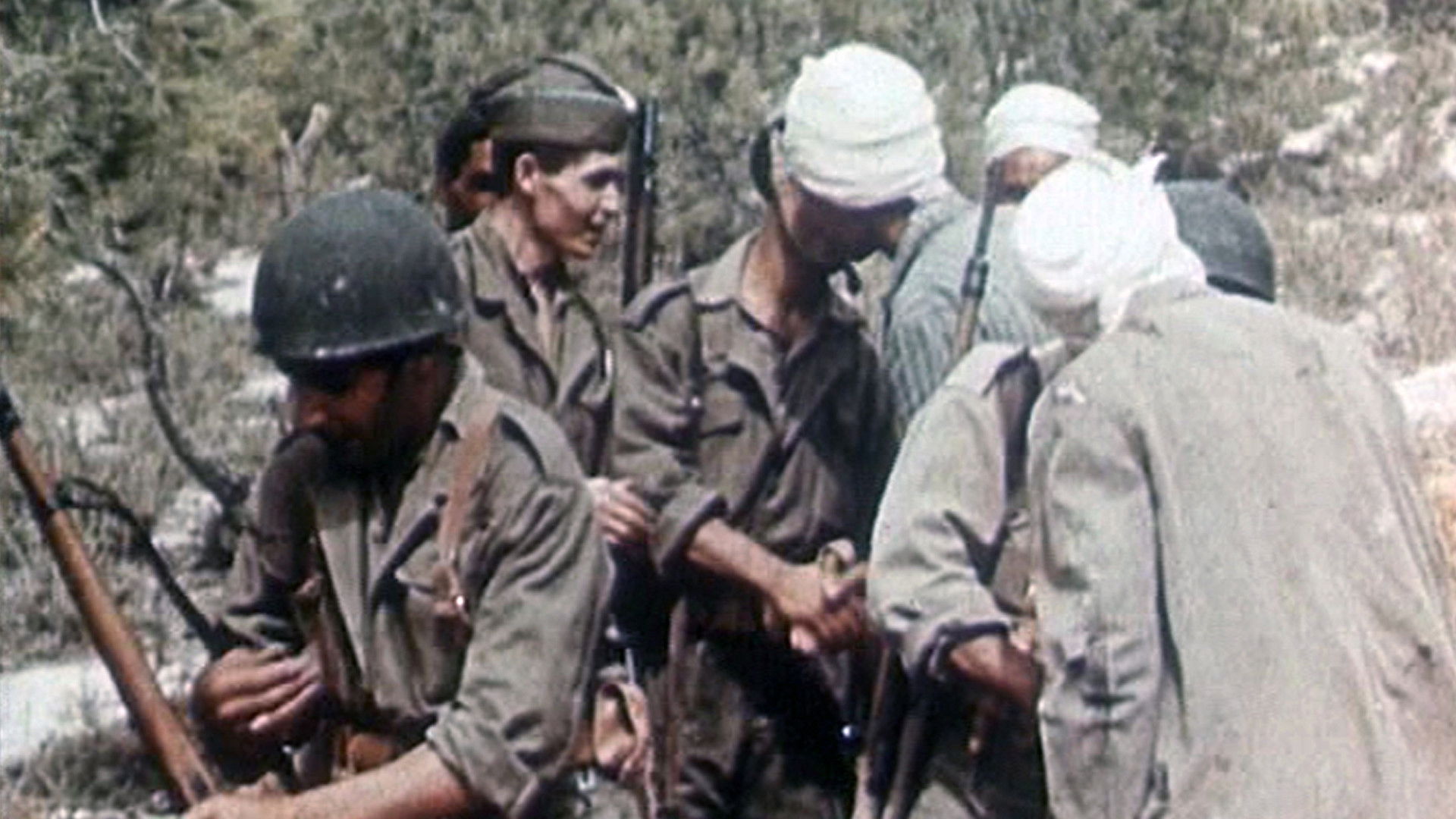 Backdrop for Algeria in Flames