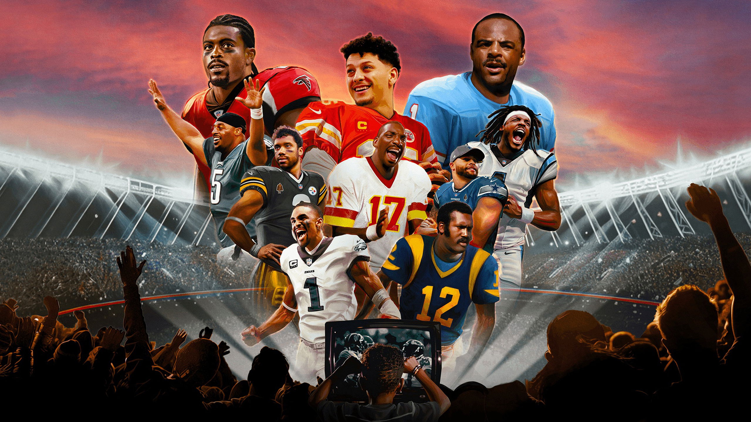 Backdrop for Evolution of the Black Quarterback