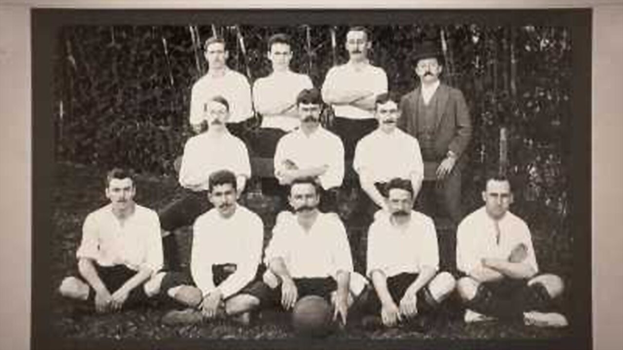 Backdrop for Miller & Fried – The Birth of Football’s Country