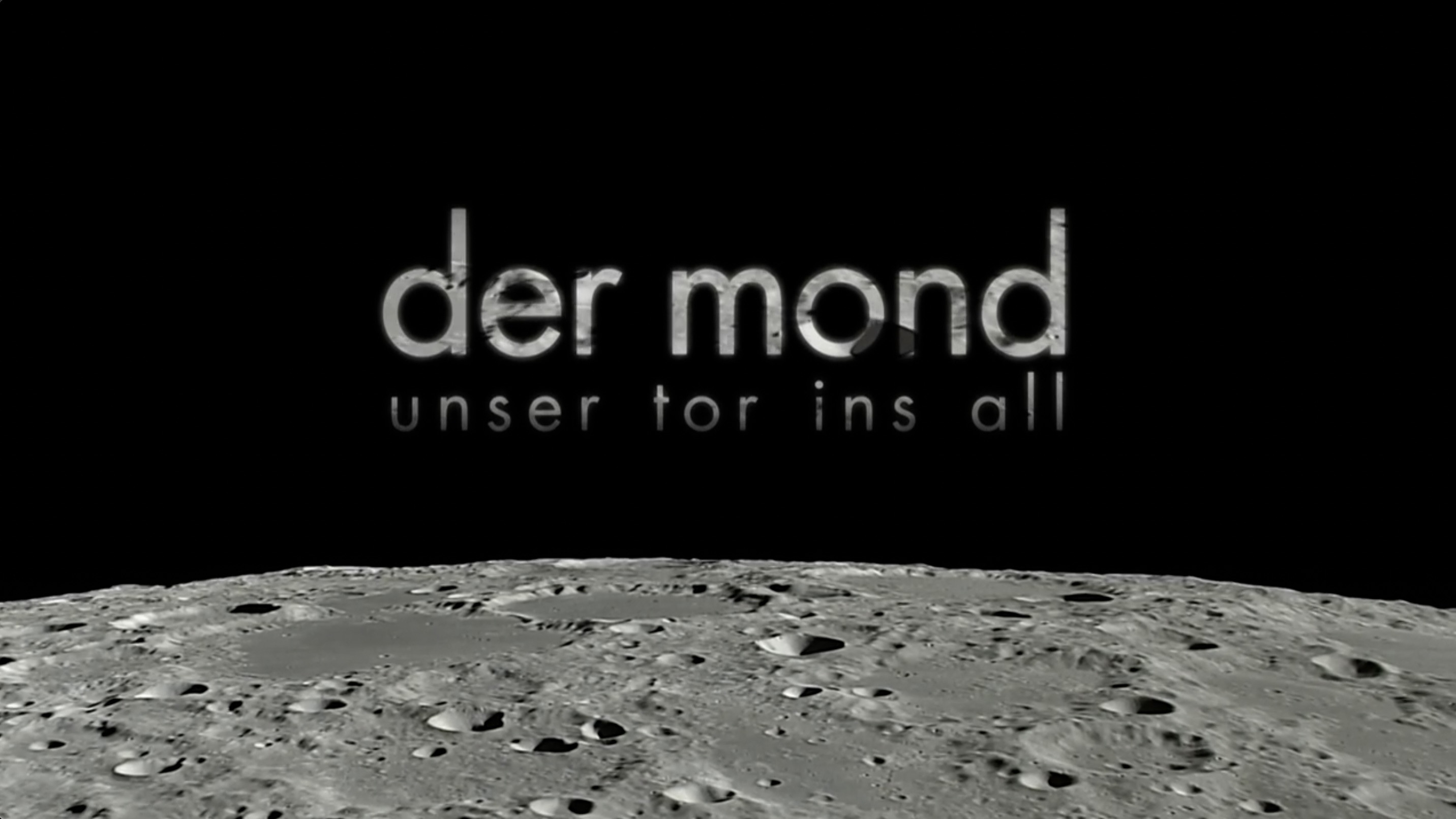 Backdrop for Der Mond - Unser Tor ins All