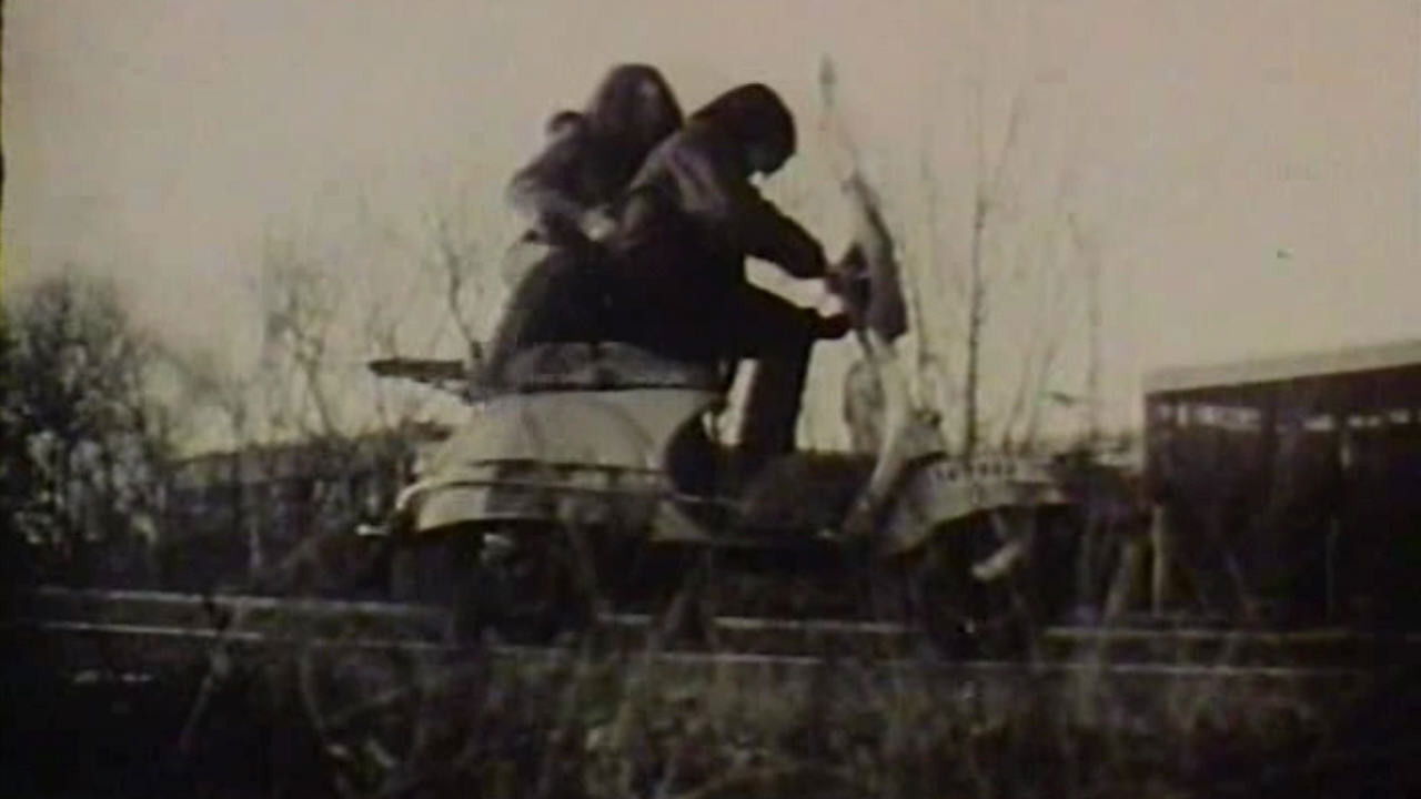 Backdrop for Orpheus Filmed on the Battlefield