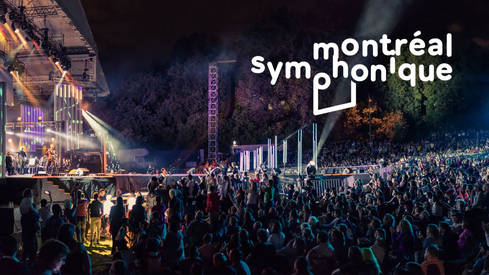 Backdrop for Montréal symphonique