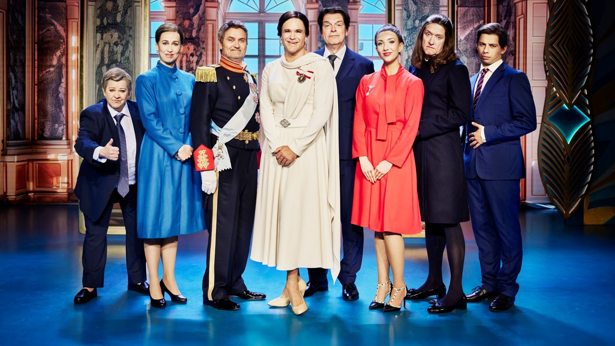 Backdrop for Cirkusrevyen 2024