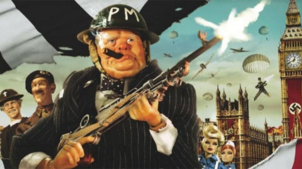 Backdrop for Jackboots on Whitehall