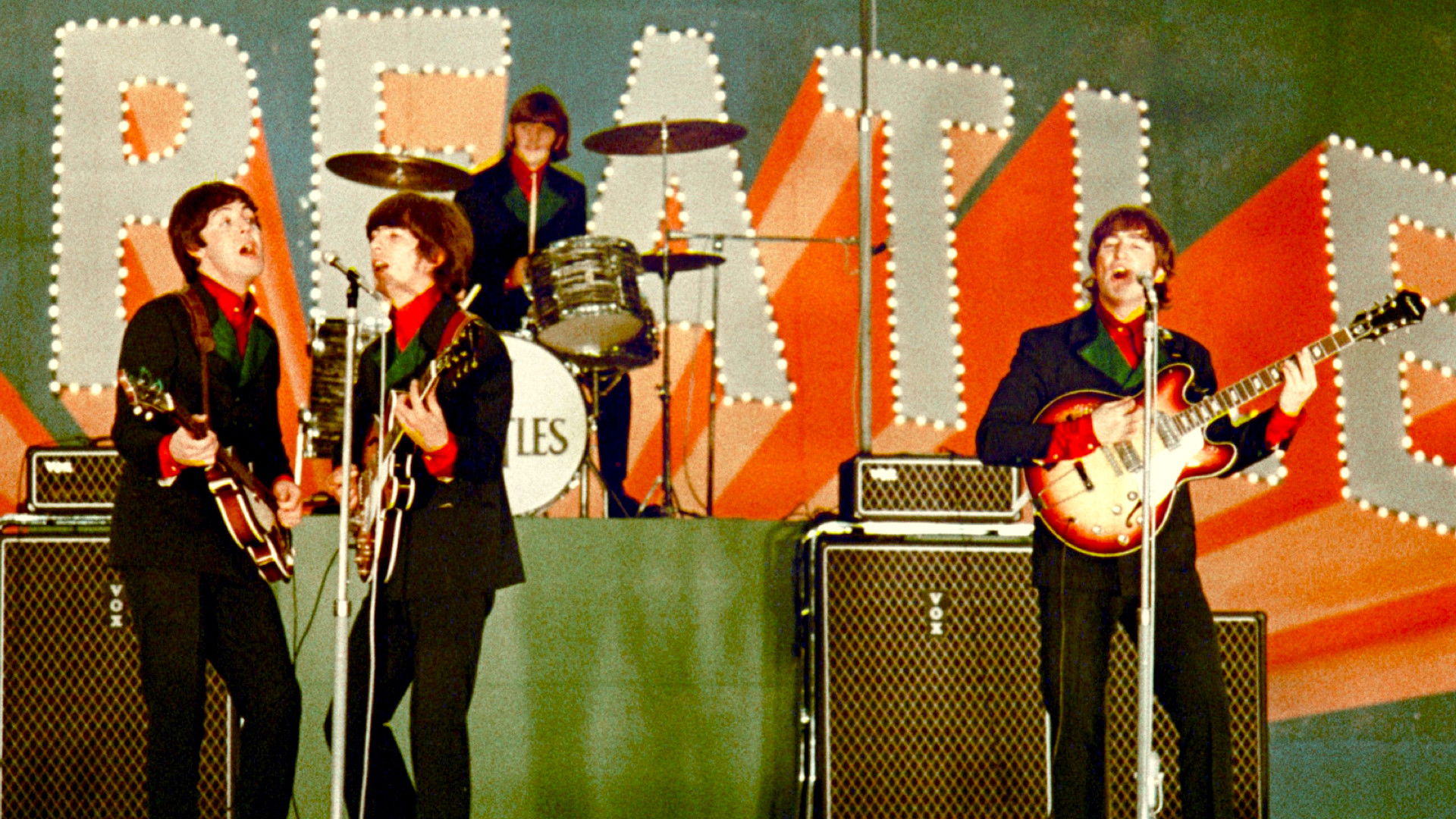 Backdrop for The Beatles: Around the World