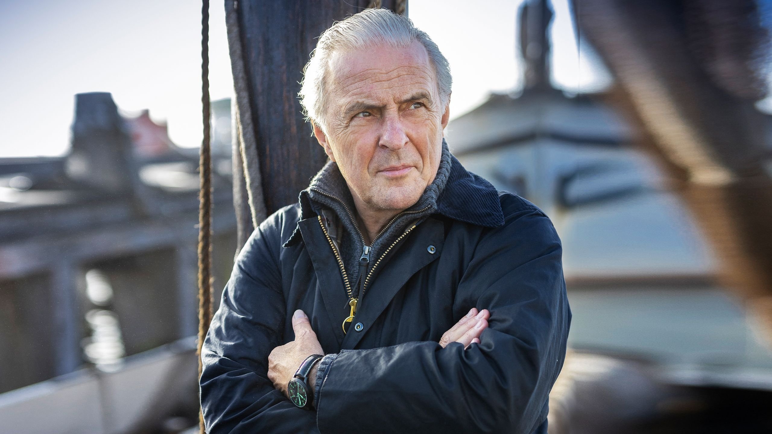 Backdrop for Eens ging de zee hier tekeer