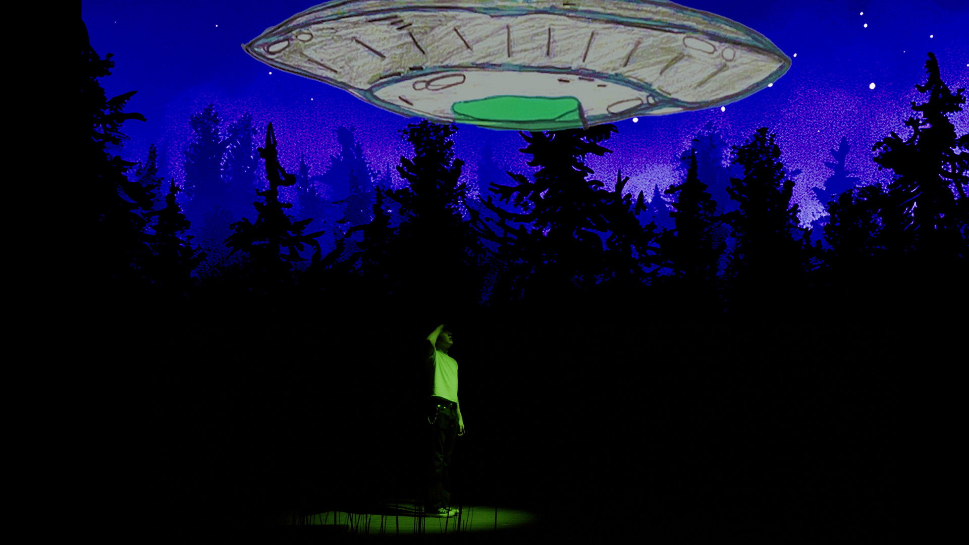 Backdrop for Nineteen at the End of the World