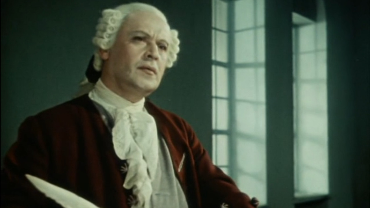 Backdrop for Mikhail Lomonosov