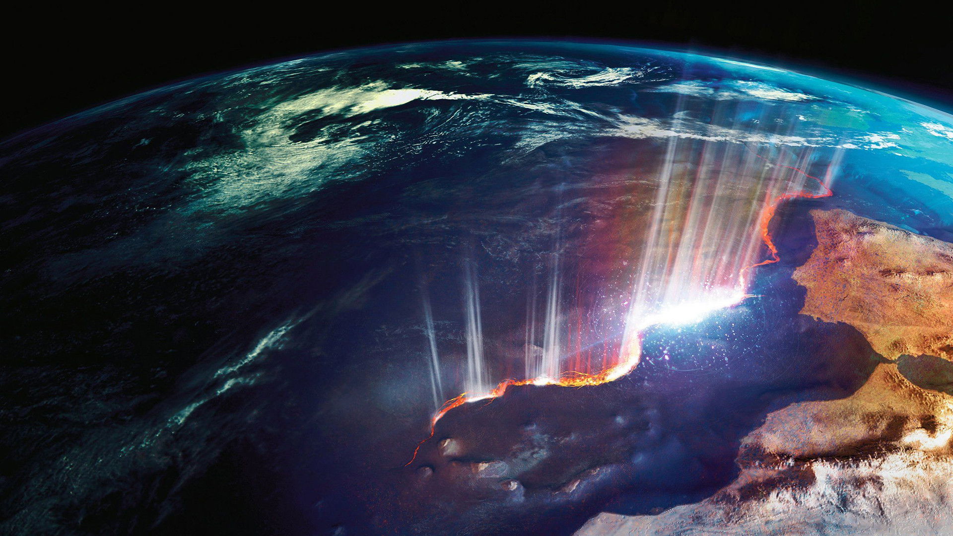 Backdrop for Atlantique, l'océan et le feu