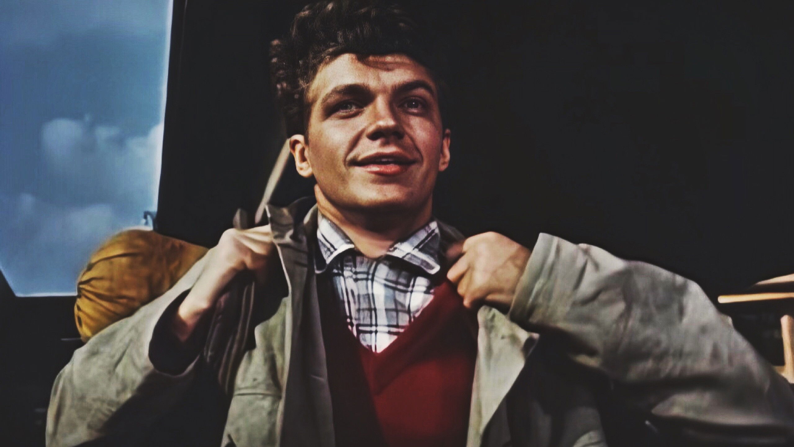 Backdrop for No Fear, No Blame