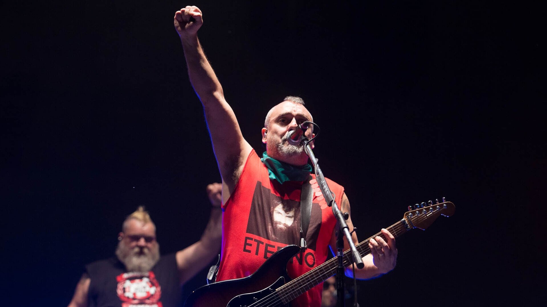 Backdrop for Ska-P -  Live In Woodstock Festival