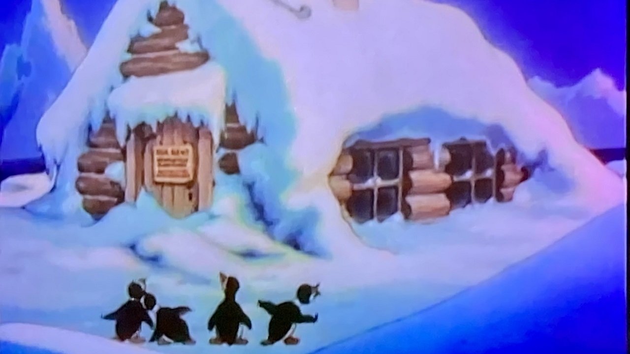 Backdrop for Peeping Penguins