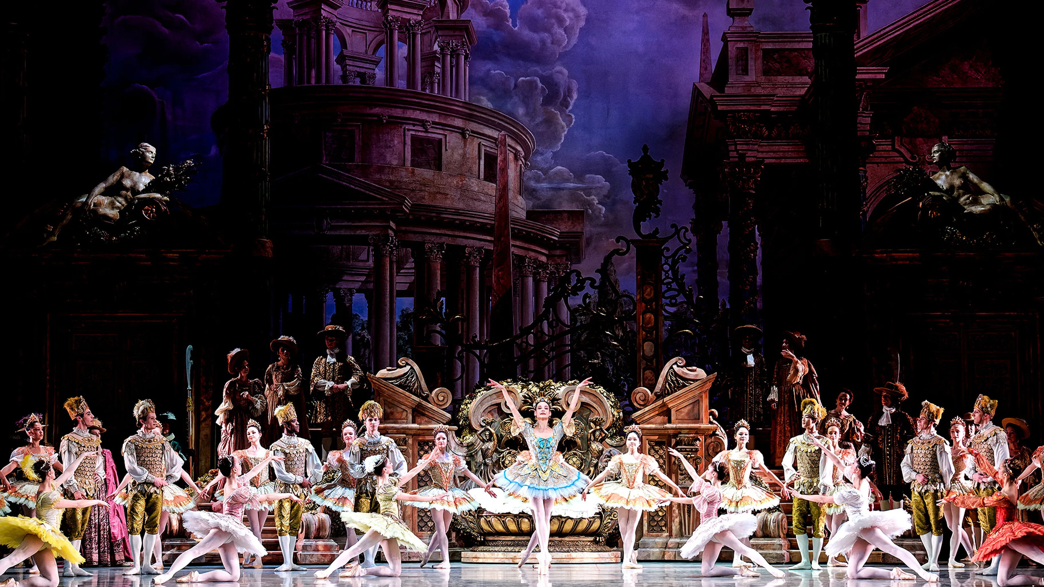 Backdrop for La Belle au bois dormant