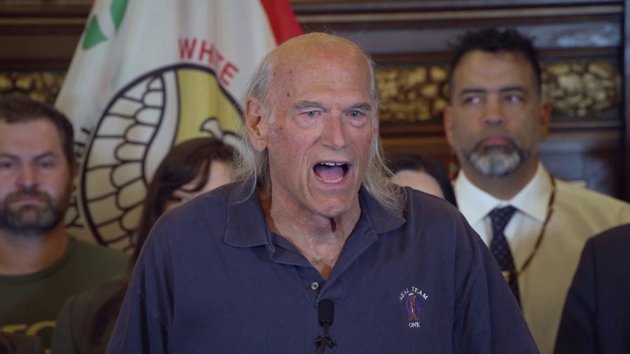 Backdrop for Jesse Ventura Shocks the World